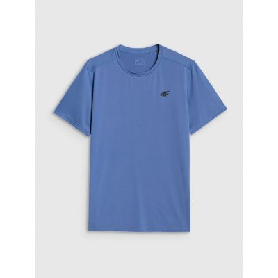 5. Schnelltrocknendes Herren-Trainingsshirt 4F 4FWAW25TFTSM1521-35S