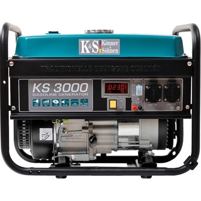 2. KÖNNER & SÖHNEN BENZIN-GENERATOR 2,6 kW 230 V KS 3000