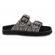 6. D.FRANKLIN Nordic Sandale Schnalle Zebra DFSH405002-ZEBR