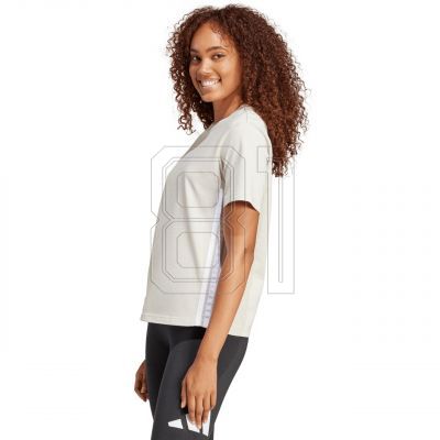 10. adidas Essentials 3-Streifen Baumwoll-T-Shirt W JE1237