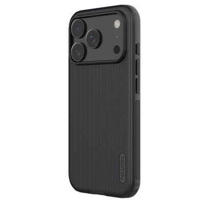4. Nillkin Super Frosted Shield Pro Magnethülle kompatibel mit MagSafe für iPhone 17 Pro Max - Schwarz