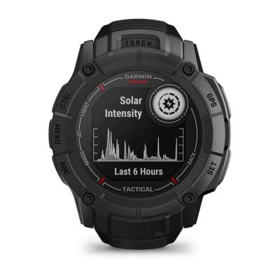 15. Garmin Instinct 2X Solar Tactical Edition Schwarze Uhr