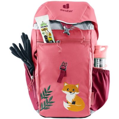 7. Deuter Waldfuchs 14 Kinder-Wanderrucksack, Dahlie/Himbeere