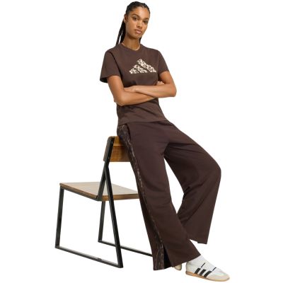 6. adidas Damen-T-Shirt mit Tiermotiv, Braun KT2676