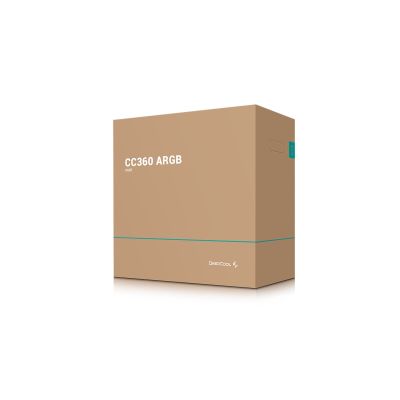 12. DeepCool CC360 ARGB Gehäuse