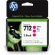 3. HP 3ED78A 712 DesignJet Tinte 29 ml (3 Stück) Magenta