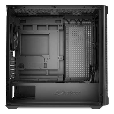 9. Sharkoon MK4 RGB-Streifen Micro Tower Schwarz