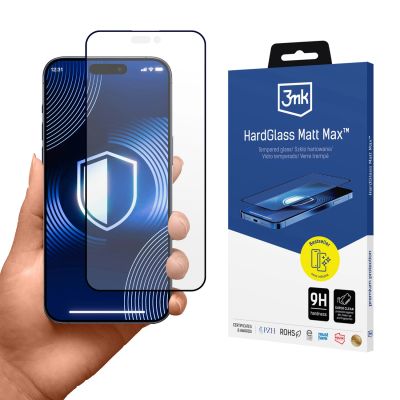 3mk HardGlass Matt Max Panzerglas für iPhone 18 Pro Max