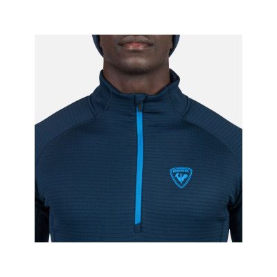 7. Rossignol Blackside Fleece Hz Marineblaues Sweatshirt
