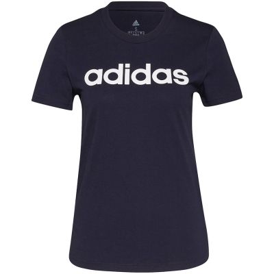 8. adidas Essentials Slim Logo T-shirt W H07833