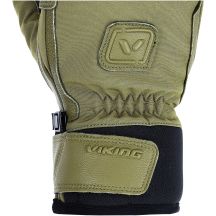 VIKING Knox Multifunktionshandschuhe für Erwachsene aus Leder, Schwarz, Größe 7