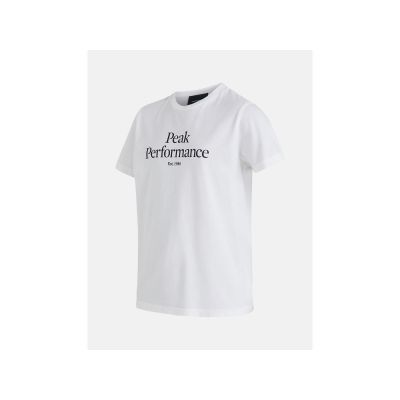 2. T-Shirt Peak Performance Jr Original Tee weiß