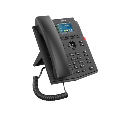 3. Fanvil X303-2 VoIP-Telefon, schwarz, 4-zeiliges LCD-Display