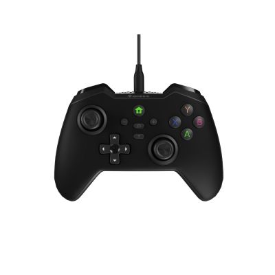 10. Mangan 300 Schwarzes kabelgebundenes Gaming-Gamepad