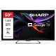 10. SHARP 50HR7265E QLED 50" 4K Ultra HD Google TV Dolby Digital Plus DVB-T2 Schwarz