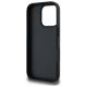 7. DKNY Texture Pattern Tonal Stripe Hülle für iPhone 16 Pro Max – Schwarz