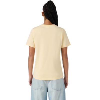 3. Champion Damen Kurzarm-T-Shirt Gelb 119125 YS175