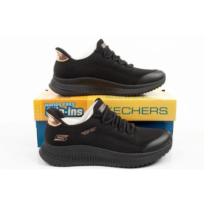 9. Skechers Damen Bobs Squad 4 Slip-In Sportschuhe