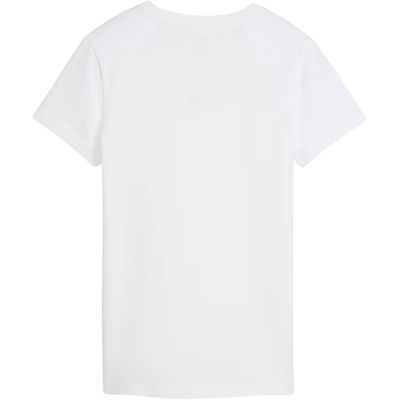 3. Puma Ess Centered Cat Logo Tee Damen Weiß 692916 02