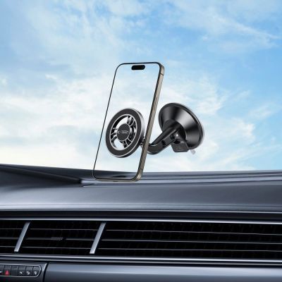 6. Tech-Protect N56 Magnetische MagSafe Autohalterung für Cockpit, Windschutzscheibe - Schwarz