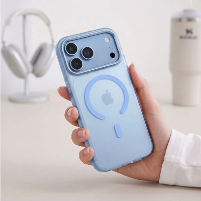 5. Tech-Protect MagZero MagSafe Hülle für iPhone 17 Pro Max / 18 Pro Max – hellblau matt