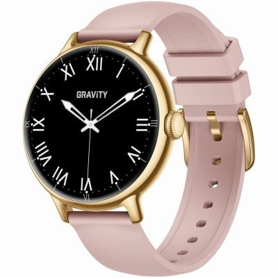 5. Smartwatch Gravity Gold Strap + Bracelet GT33-1