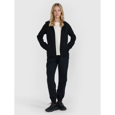 5. Damen-Kapuzensweatshirt mit Reißverschluss 4F 4FWSS25TSWSF1561-20S