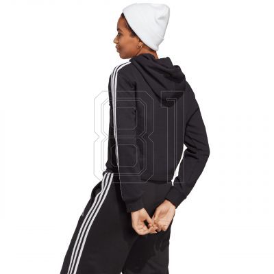 3. adidas Essentials 3-Streifen French Terry Crop Hoodie W IC8767