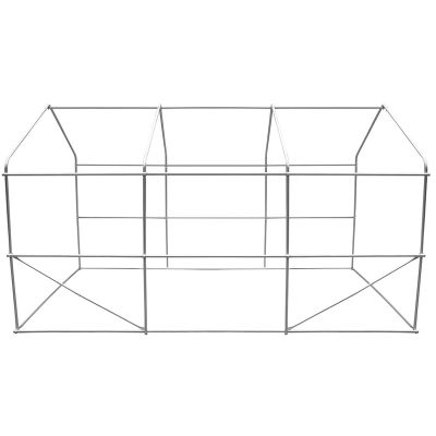 49. Gewächshaus-Gartentunnel 200x350x200CM PE-Grünstahlkonstruktion