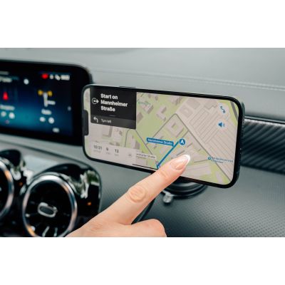 4. Verbatim Charge 'n' Drive Qi2 RGB Smartphone Schwarz USB Kabelloses Laden Schnellladen Automatisch