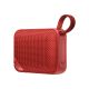 3. QCY SP2 IP67 Bluetooth-Lautsprecher mit RGB-Hintergrundbeleuchtung und Stereomodus – Rot