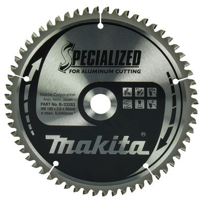 MAKITA KREISSÄGE 190x20x60z SPEZIALISIERTES ALUMINIUM