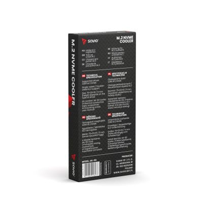2. SAVIO M.2 NVME 2280 KÜHLER AK-60