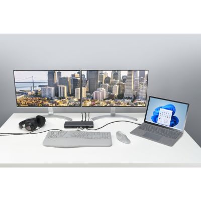 22. Kensington SD5760T – Dockingstation – USB-C / USB 4.0 / Thunderbolt 3 / Thunderbolt 4 – 2 x HDMI, Thunderbolt – Gigabit-Ethernet