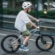 2. Rockbros LK-67 Jugend-Fahrradhelm mit abnehmbarem Visier 54–58 cm – Weiß