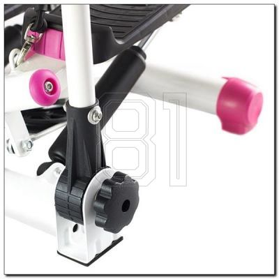 40. Stepper mit beweglichen Armen und Kabeln HMS S3085 rosa und weiß
