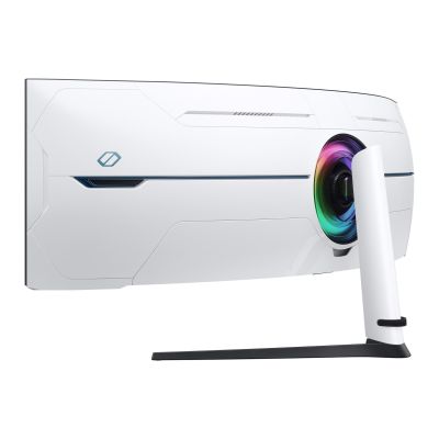 22. Samsung Odyssey S57CG954NU Computermonitor 144,8 cm (57") 7680 x 2160 px 8K Ultra HD QLED Schwarz, Weiß