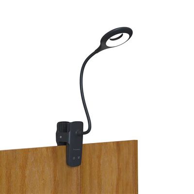 5. Mini Wozinsky Kabellose LED-Leselampe mit Clip + USB-C-Kabel - Schwarz