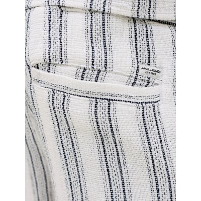 4. Jack&Jones Herrenshorts JPSTJAIDEN COBA STRIPE JOG SHORTS REG SN 12274413 CLOUD DANCER/STRIPES