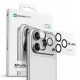 7. AmazingThing Linsenglas für iPhone 17 Pro / Pro Max mit schwarzem Aluminiumrahmen