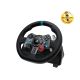 6. Logitech G 941-000113 Gamecontroller, schwarzes USB-Lenkrad + Pedale, analog/digital, kompatibel mit PC, PlayStation 4, PlayStation 5 und PlayStation 3