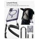 13. Spigen Ultra Hybrid Mag MagSafe Hülle für Samsung Galaxy S26 – Transparent Lila