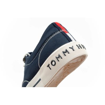 16. Tommy Hilfiger Herren Sportschuhe Sneakers modisch bequem Marineblau