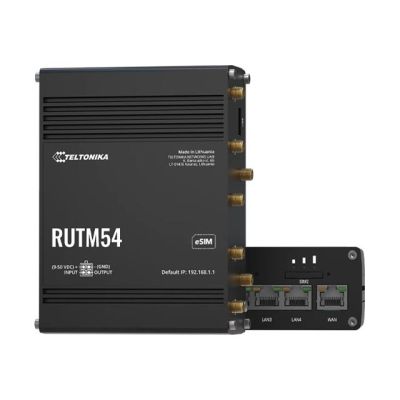 Router TELTONIKA NETWORKS RUTM54 Dual-SIM- und eSIM-5G/4G/LTE-Ultra-Router, TELIT-Version