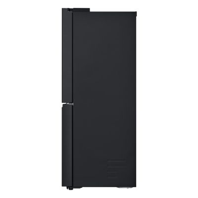 12. LG GMG960EVJE Side-by-Side-Kühlschrank mit mehreren Türen, 179 cm, Essence Black Steel, Mattschwarz, Total NoFrost, Wasserzulauf