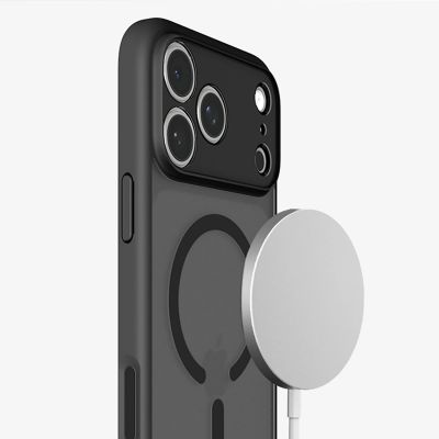 15. Spigen Ultra Hybrid MagSafe Hülle für iPhone 18 Pro / 17 Pro – Frostschwarz