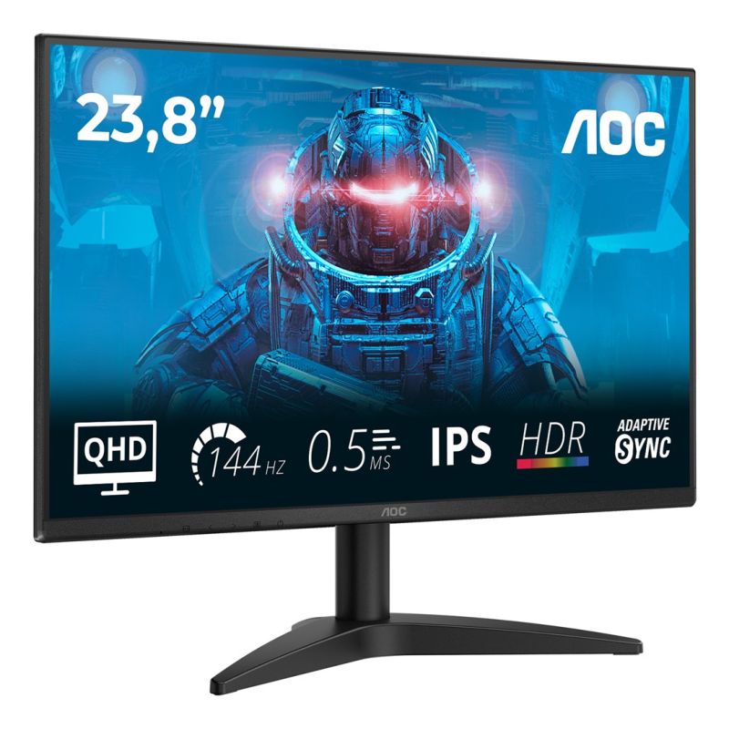 2. AOC B3 Q24B36X Computermonitor 60,5 cm (23,8") 2560 x 1440 px Quad HD LED Schwarz
