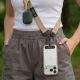 10. Tech-Protect C9S Umhängetasche mit Seil für Handys – Beige