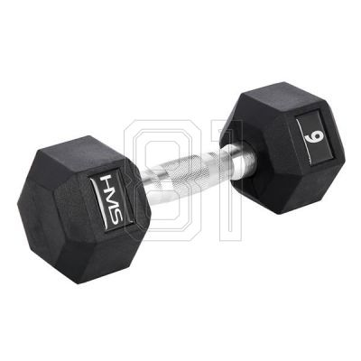 9. HMS HEX PRO 6 KG Hantel