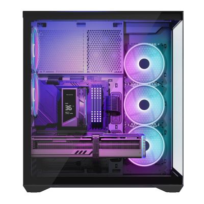 12. MODECOM VOLCANO SPACE XL ARGB FULL TOWER 5F SCHWARZES GEHÄUSE